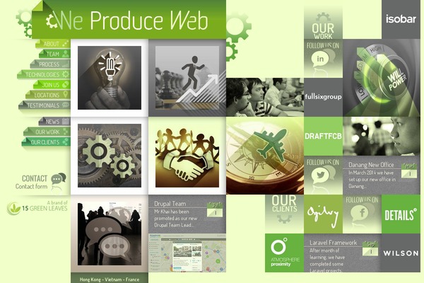 weproduceweb.com site used Wpw