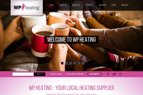 weprovideheating.co.uk site used Wpheating