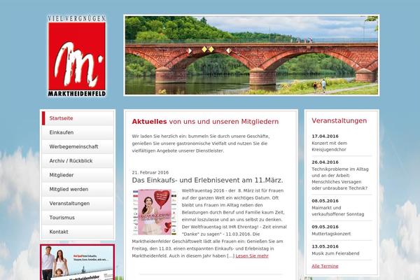 Twenty Twelve theme site design template sample