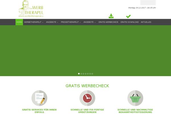 werbetherapeut.com site used Wptherapeut
