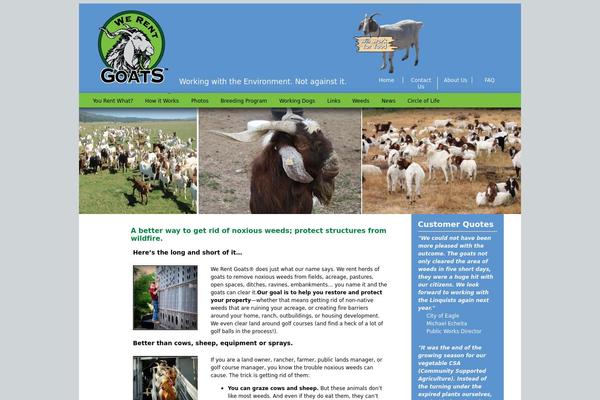werentgoats.com site used Goats