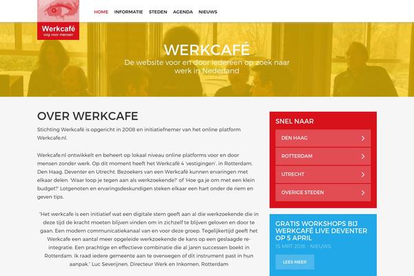 werkcafe.nl site used Werkcafe