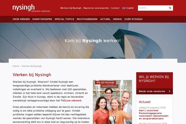 werkenbijnysingh.nl site used Sk-nysingh