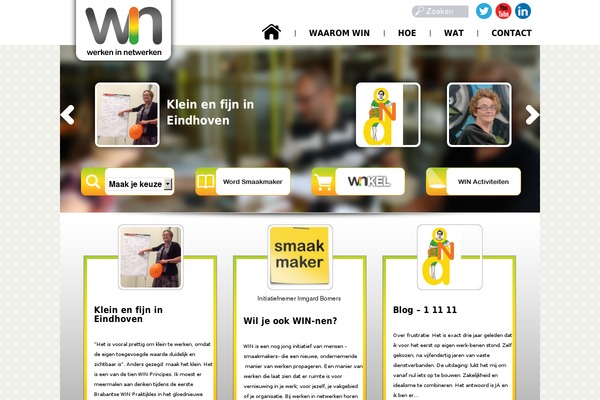 werkeninnetwerken.nl site used Winrecept