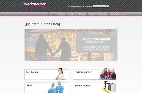 werkmeister-gmbh.de site used Werkmeister