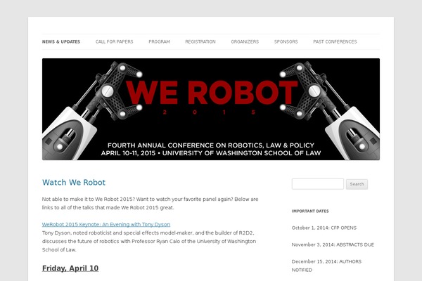 Twenty Twelve theme site design template sample