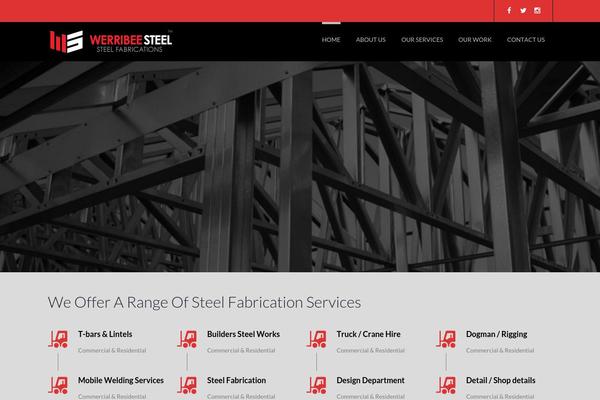 werribeesteel.com.au site used Thefox_child_theme