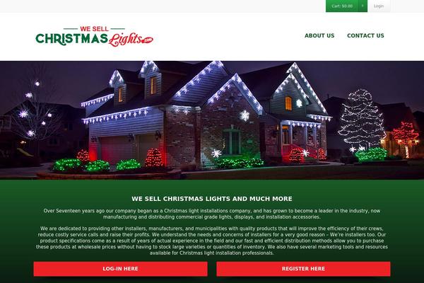 wesellchristmaslights.com site used Envision2015
