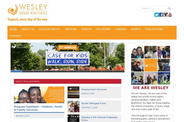 wesley.ca site used Wesley2014