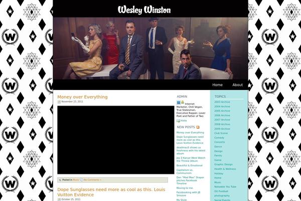 wesleywinston.com site used Cleaker