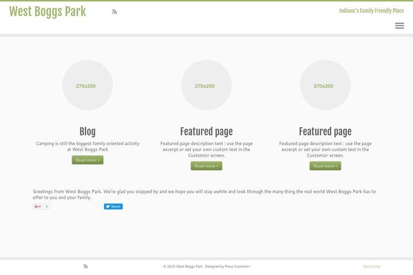 westboggs.com site used Westboggslake