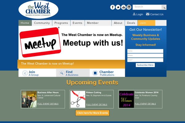 westchamber.org site used Westchamber