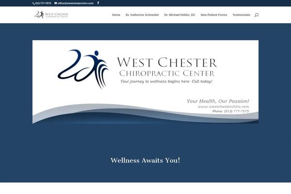 Divi theme site design template sample