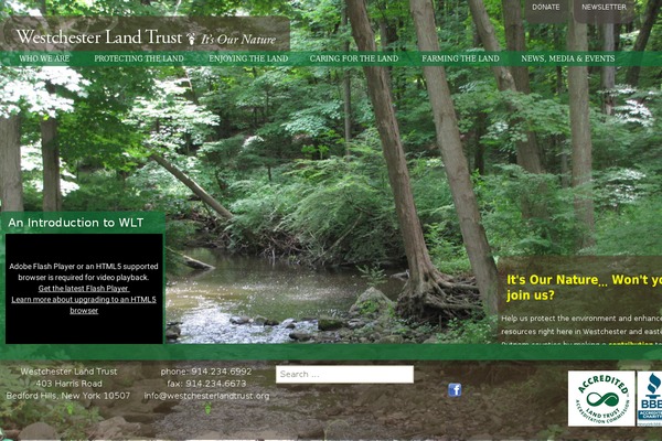 westchesterlandtrust.org site used Wlt_theme