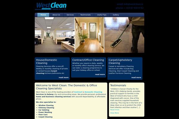 westclean.ie site used Westclean