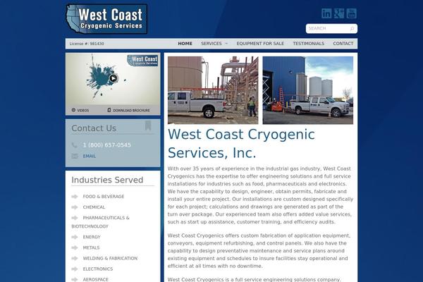 westcoastcryo.com site used Wccs