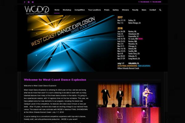 Enfold theme site design template sample