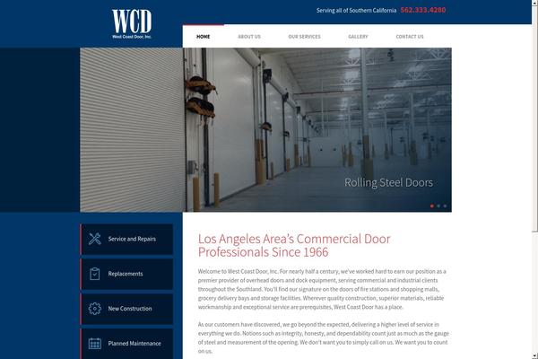 westcoastdoor.com site used Wcd