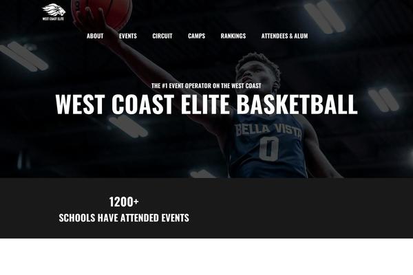 westcoastelitebasketball.com site used Ymtheme