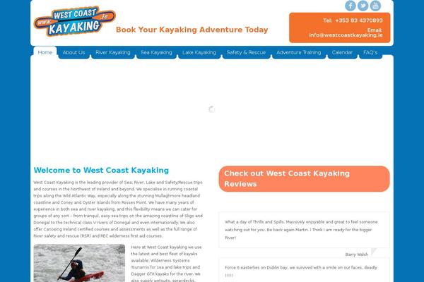 westcoastkayaking.ie site used GetFit