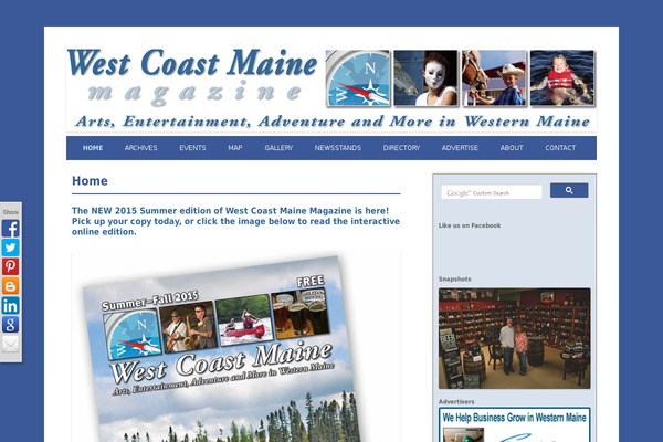 Site using Facebook Widget plugin