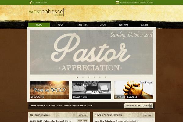 Moses theme site design template sample