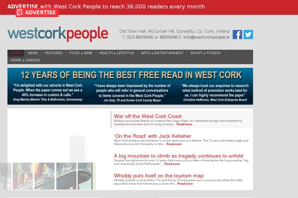 westcorkpeople.ie site used Westcorkpeople