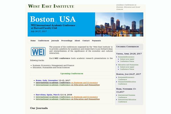 westeastinstitute.com site used Minimal_pro