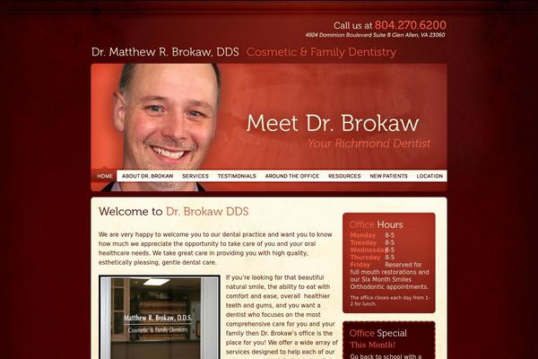 brokaw theme websites examples