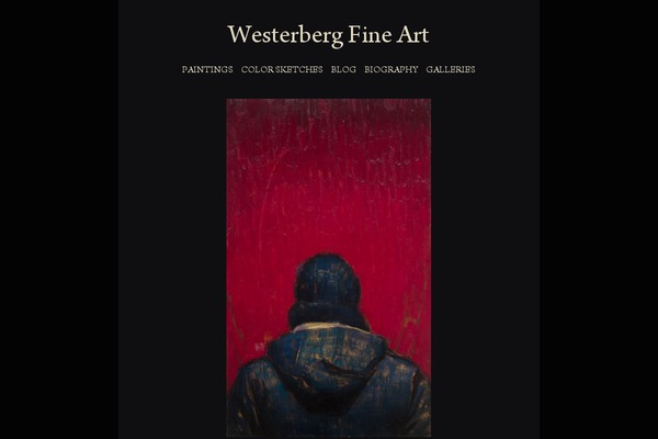 westerberg-fineart.com site used Westerberg