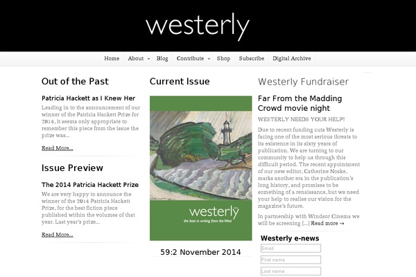westerlymag.com.au site used Westerly-magazine-1.4