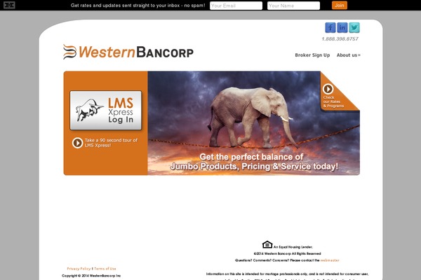 westernbanc.com site used Westernbanc