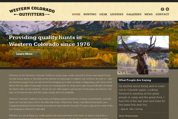 westerncoloradooutfitters.com site used Wco