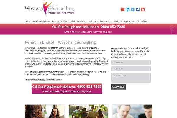 westerncounselling.com site used Western