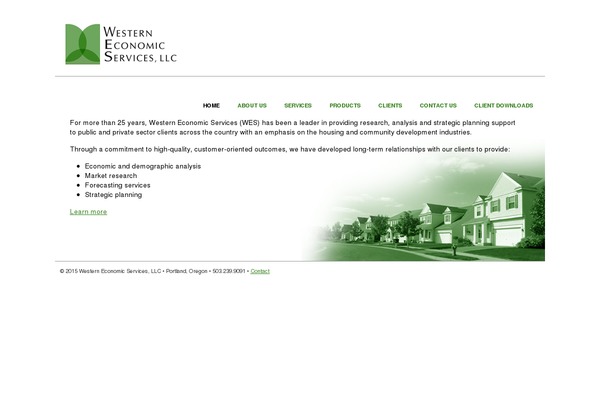 westernes.com site used Wes