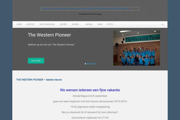 westernpioneer.nl site used evolve