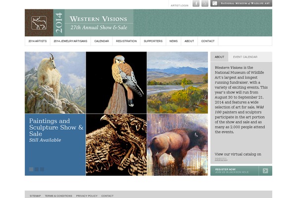 westernvisions.org site used Wv