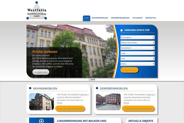 westfalia-gmbh.de site used Cmtheme