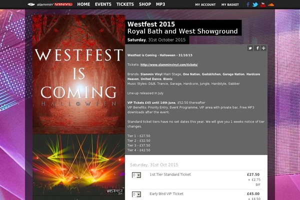 westfest.co site used Codeus_3