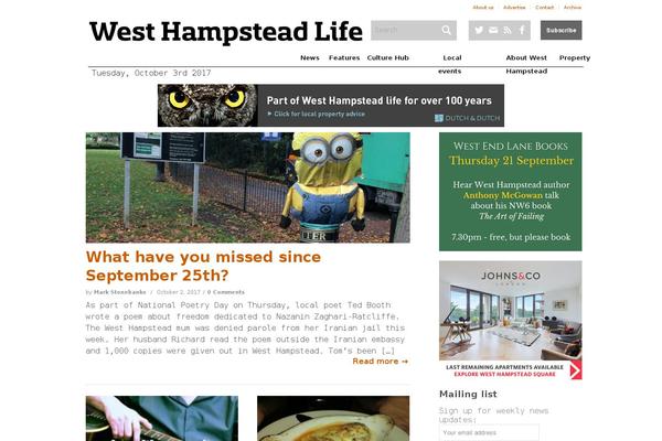 westhampsteadlife.com site used Enfold