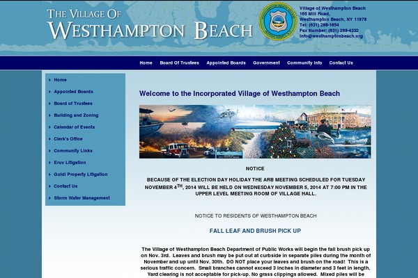 westhamptonbeach.org site used Westhamptonbeach