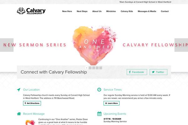 westhartfordchurch.com site used Calvary