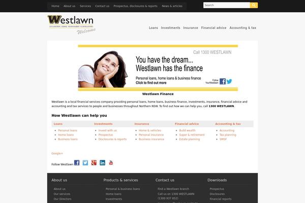 westlawn.com.au site used Lightspeed