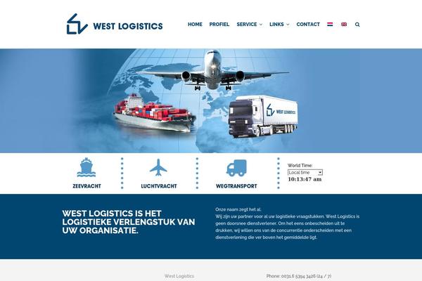 westlogistics.nl site used Westlogistics