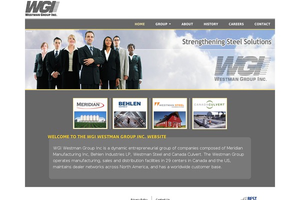westmangroup.com site used Wordpresstheme