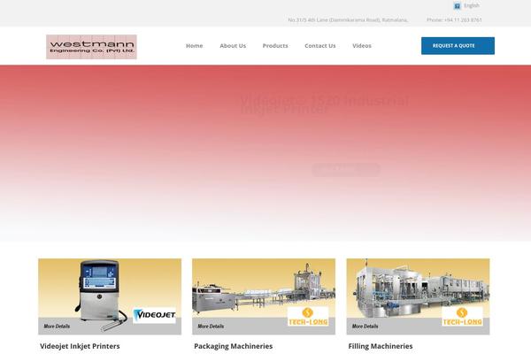 Manufacturing theme site design template sample