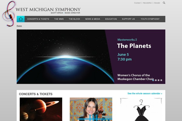 westmichigansymphony.org site used Wmsymphony-theme