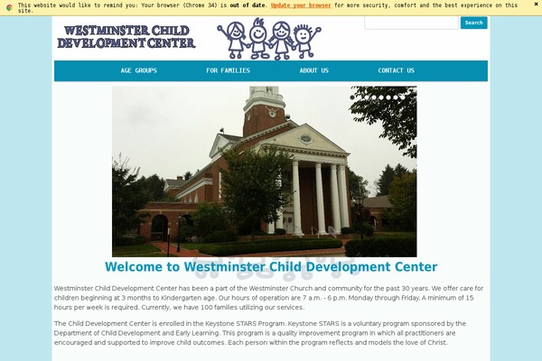 westminstercdc.com site used Twentythirdteen