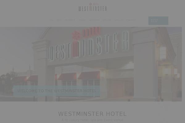 Westminster theme site design template sample