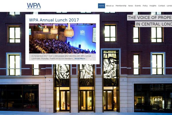 westminsterpropertyassociation.com site used Wpa-theme